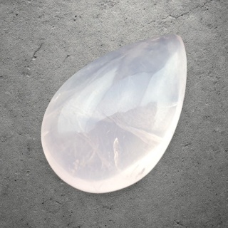 Kwarc różowy kaboszon 29x19 mm nr 225