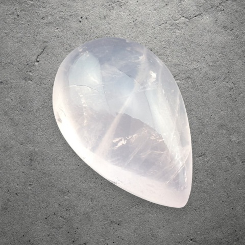 Kwarc różowy kaboszon 29x19 mm nr 225