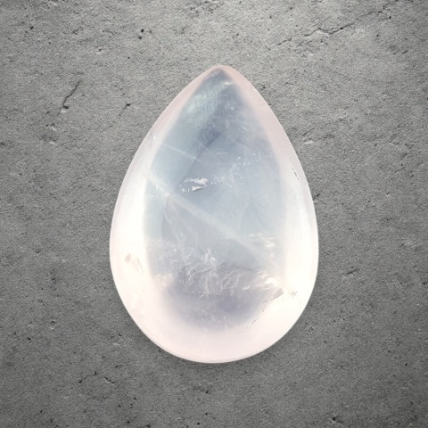 Kwarc różowy kaboszon 29x19 mm nr 225