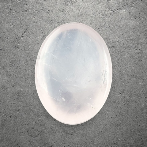 Kwarc różowy kaboszon 29x21 mm nr 185