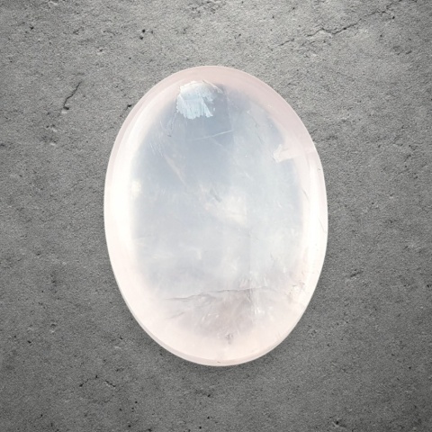 Kwarc różowy kaboszon 29x21 mm nr 191