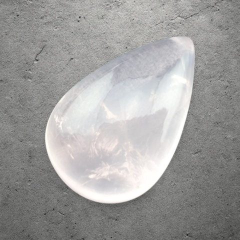Rose quartz cabochon 30x20 mm no 198