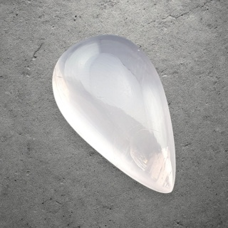 Kwarc różowy kaboszon 31x18 mm nr 242