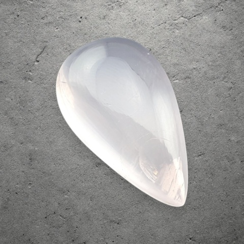 Kwarc różowy kaboszon 31x18 mm nr 242