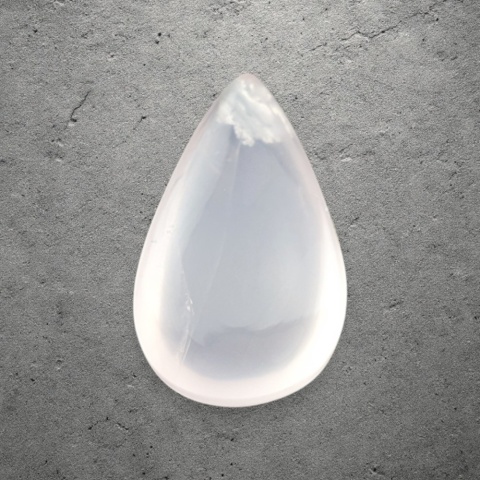 Kwarc różowy kaboszon 31x18 mm nr 242