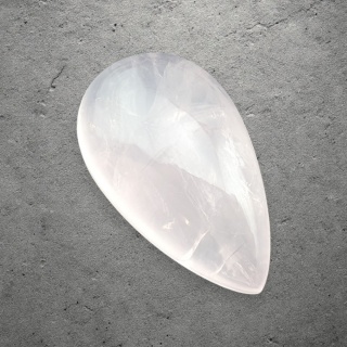 Kwarc różowy kaboszon 32x19 mm nr 189