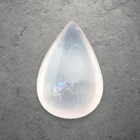 Rose quartz cabochon 32x21 mm no 179