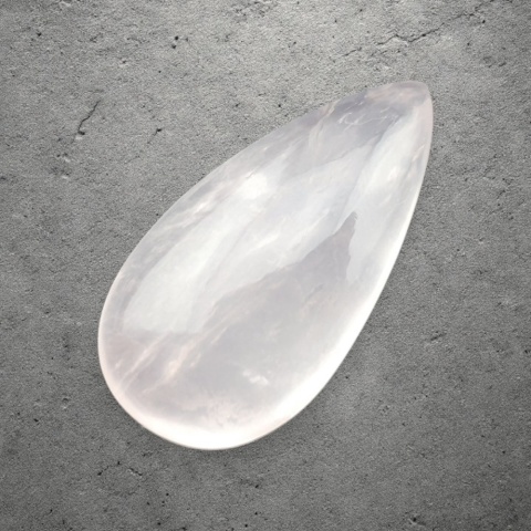 Kwarc różowy kaboszon 33x17 mm nr 241