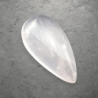 Kwarc różowy kaboszon 33x17 mm nr 241