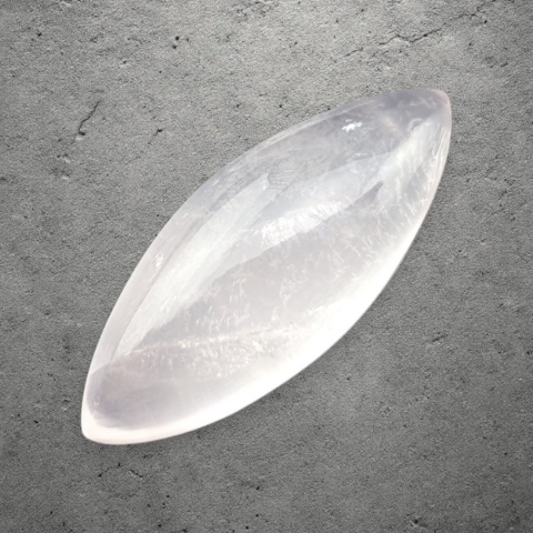 Kwarc różowy kaboszon 34x14 mm nr 259