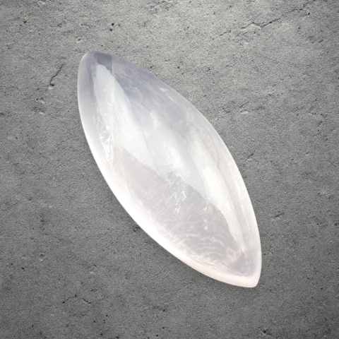 Kwarc różowy kaboszon 34x14 mm nr 259