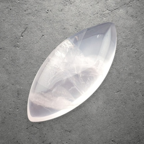 Rose quartz cabochon 34x15 mm no 243