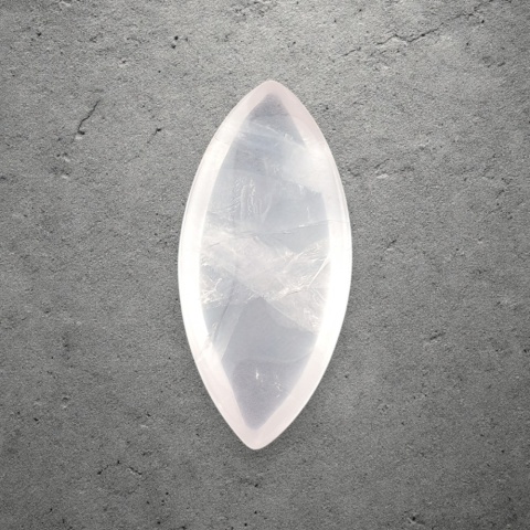 Rose quartz cabochon 34x15 mm no 243