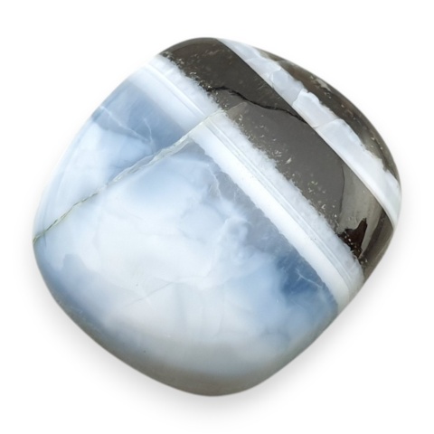 Opal niebieski kaboszon 22x20 mm nr 411