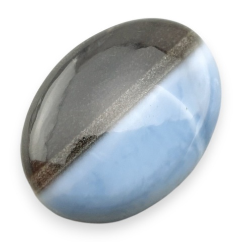 Opal niebieski kaboszon 25x19 mm nr 380