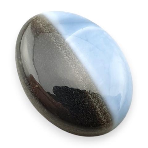 Opal niebieski kaboszon 25x19 mm nr 380