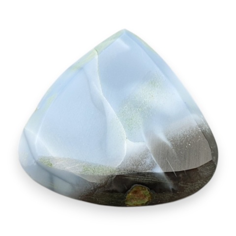 Blue opal cabochon 26x24 mm no 407