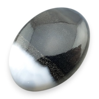 Blue opal cabochon 27x20 mm no 374