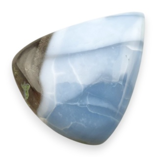 Blue opal cabochon 27x22 mm no 410