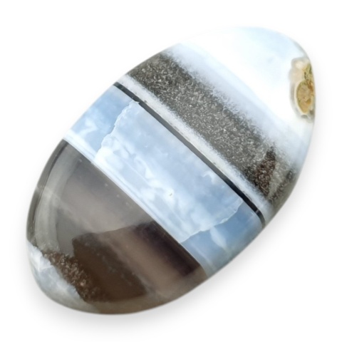 Opal niebieski kaboszon 28x16 mm nr 369