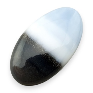 Blue opal cabochon 28x16 mm no 420
