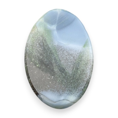 Opal niebieski kaboszon 28x18 mm nr 391