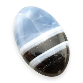Blue opal cabochon 28x18 mm no 400