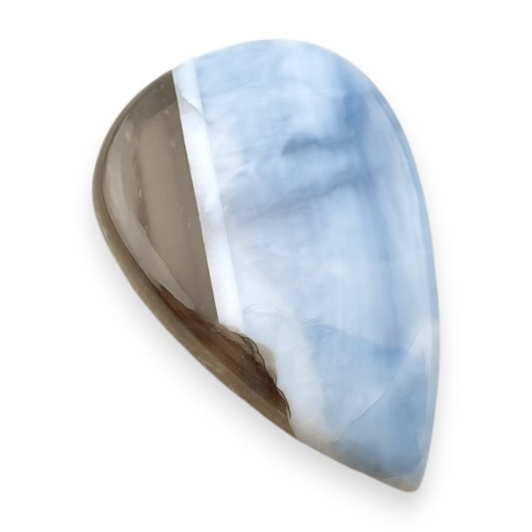 Opal niebieski kaboszon 30x20 mm nr 383