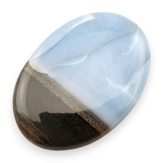 Opal niebieski kaboszon 30x21 mm nr 399