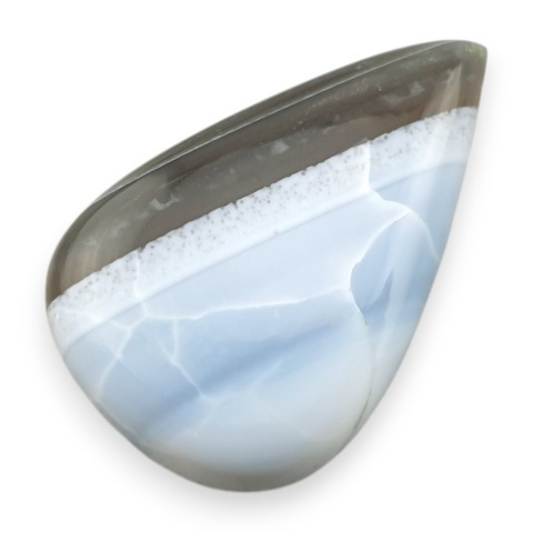 Opal niebieski kaboszon 31x20 mm nr 355