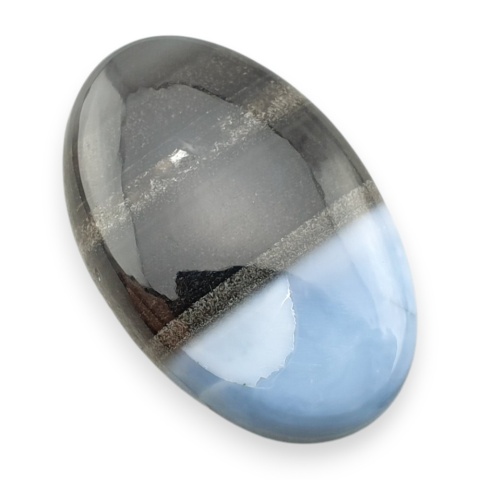 Opal niebieski kaboszon 31x20 mm nr 396
