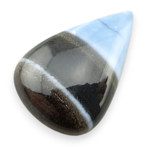 Opal niebieski kaboszon 31x21 mm nr 376