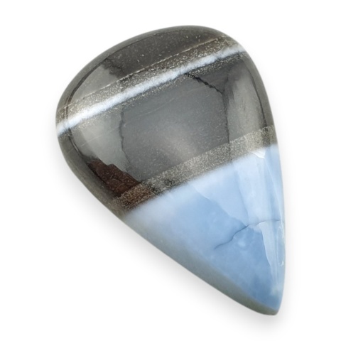 Opal niebieski kaboszon 31x21 mm nr 376