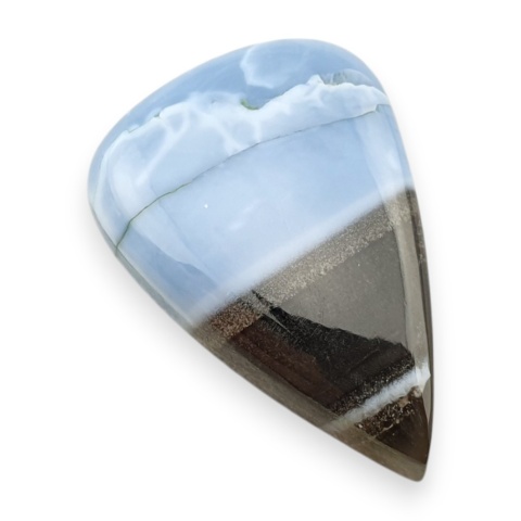 Blue opal cabochon 31x21 mm no 386
