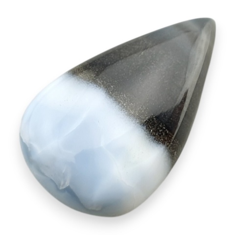 Opal niebieski kaboszon 32x20 mm nr 406