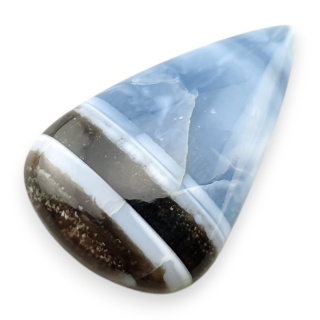 Opal niebieski kaboszon 32x21 mm nr 377