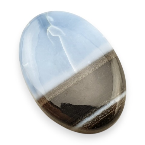 Opal niebieski kaboszon 32x22 mm nr 398