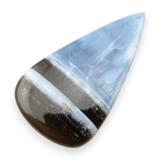 Opal niebieski kaboszon 34x19 mm nr 349