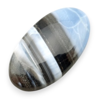 Opal niebieski kaboszon 34x19 mm nr 381