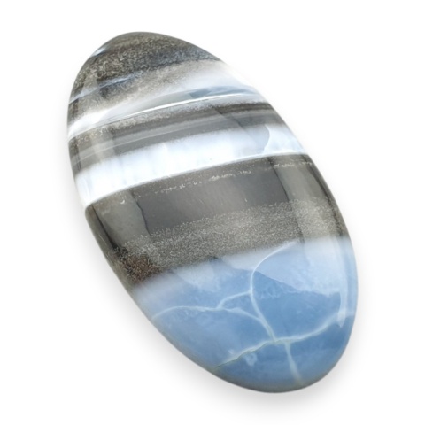 Opal niebieski kaboszon 34x19 mm nr 381