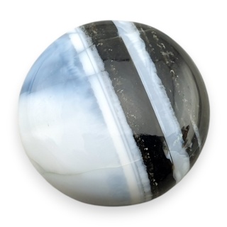 Opal niebieski kaboszon fi 22 mm nr 372