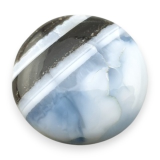 Opal niebieski kaboszon fi 23 mm nr 370