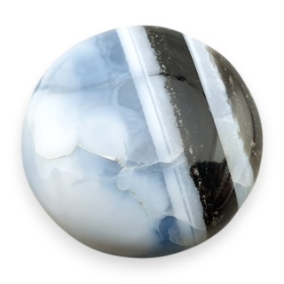 Opal niebieski kaboszon fi 23 mm nr 370