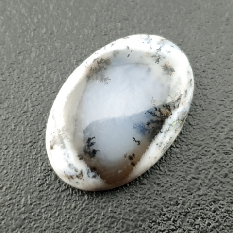 Agat dendrytowy kaboszon 25x17 mm nr 246