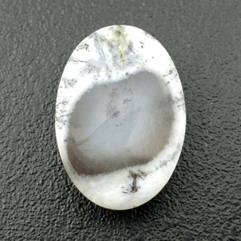 Agat dendrytowy kaboszon 25x17 mm nr 246