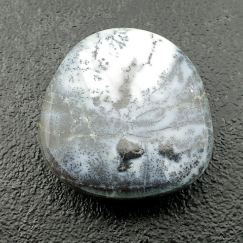 Agat dendrytowy kaboszon 25x24 mm nr 142