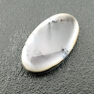 Agat dendrytowy kaboszon 26x15 mm nr 207