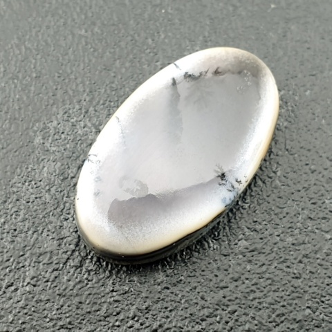 Agat dendrytowy kaboszon 26x15 mm nr 207