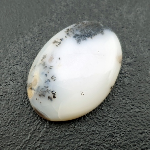 Agat dendrytowy kaboszon 26x18 mm nr 205