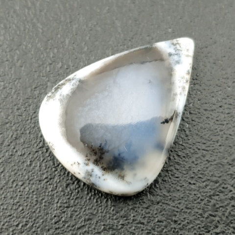 Agat dendrytowy kaboszon 26x19 mm nr 244